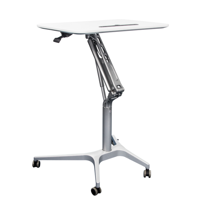 Bürotisch QuickRise Silber